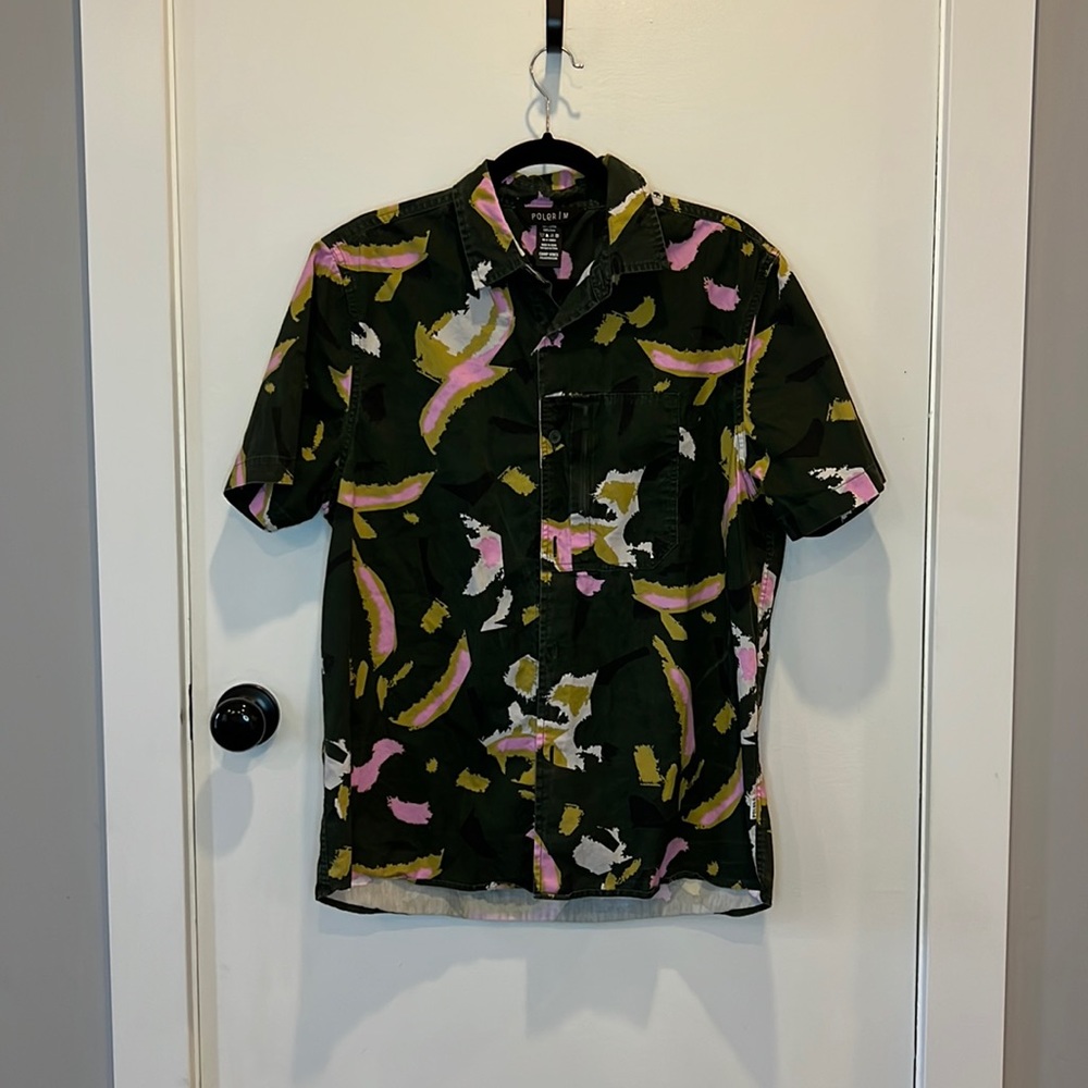 Mens Poler button up shirt